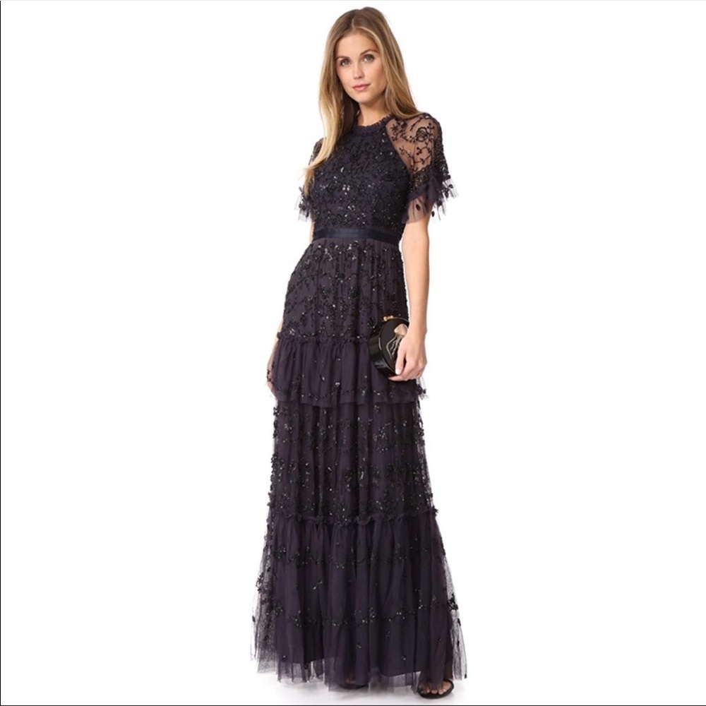 Needle & Thread Constellation Gown (dark purple)